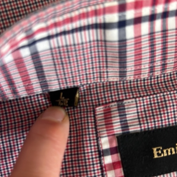 Emilio Guido slim fit dress shirt - medium (15/42) - Picture 4 of 7